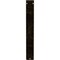 Ekena Millwork Versailles Wrought Iron Bracket, (Triple center brace), Antiqued Pale Gold 2"W x 12"D x 15"H BKTM02X12X15TVEAPG - alternate 2